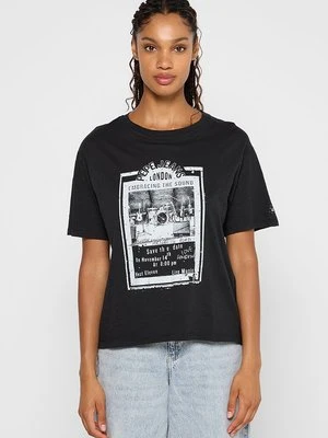 Zdjęcie produktu T-shirt z nadrukiem Pepe Jeans ciemnoszary