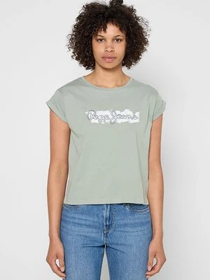 T-shirt z nadrukiem Pepe Jeans