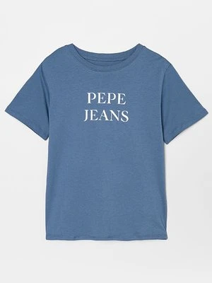 T-shirt z nadrukiem Pepe Jeans