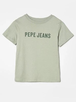 T-shirt z nadrukiem Pepe Jeans