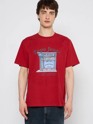 T-shirt z nadrukiem Pepe Jeans