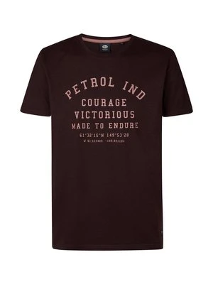 T-shirt z nadrukiem Petrol Industries