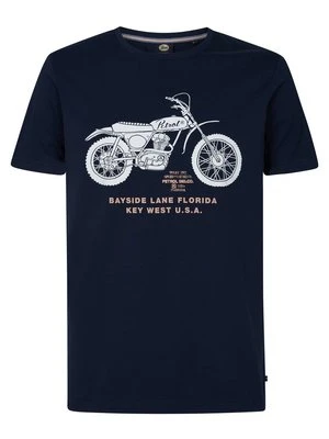 T-shirt z nadrukiem Petrol Industries