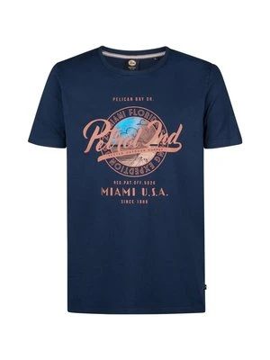 T-shirt z nadrukiem Petrol Industries