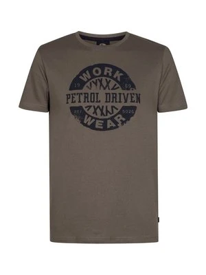 T-shirt z nadrukiem Petrol Industries