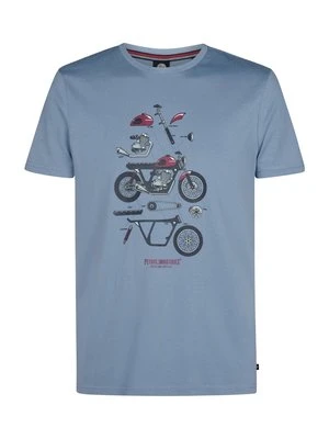T-shirt z nadrukiem Petrol Industries