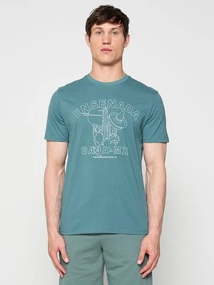 T-shirt z nadrukiem Petrol Industries