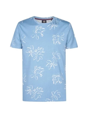 T-shirt z nadrukiem Petrol Industries niebieski