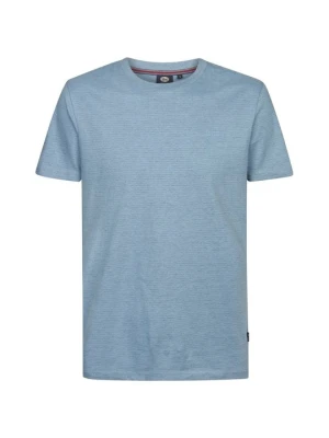 T-shirt z nadrukiem Petrol Industries niebieski