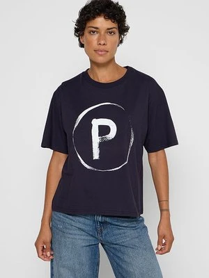T-shirt z nadrukiem Peuterey