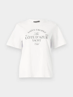 T-shirt z nadrukiem Pieces