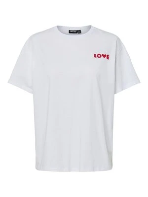 T-shirt z nadrukiem Pieces