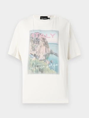 T-shirt z nadrukiem Pieces