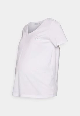 T-shirt z nadrukiem Pieces Maternity