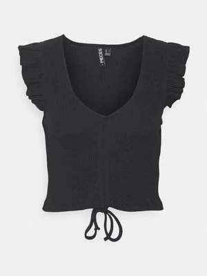 T-shirt z nadrukiem Pieces Petite