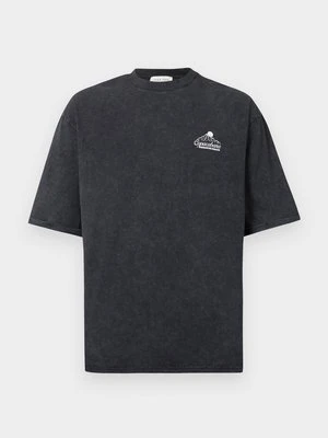T-shirt z nadrukiem Pier One czarny