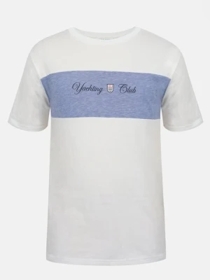 T-shirt z nadrukiem Pier One By Zalando biały