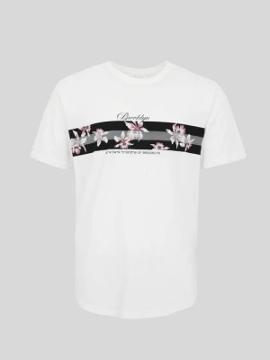T-shirt z nadrukiem Pier One biały