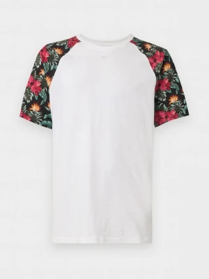 T-shirt z nadrukiem Pier One By Zalando biały