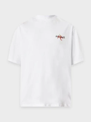 T-shirt z nadrukiem Pier One By Zalando biały