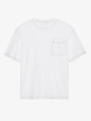 T-shirt z nadrukiem Pier One By Zalando biały