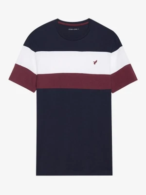 T-shirt z nadrukiem Pier One By Zalando granatowy