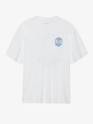T-shirt z nadrukiem Pier One By Zalando mleczny