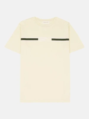 T-shirt z nadrukiem Pier One By Zalando mleczny