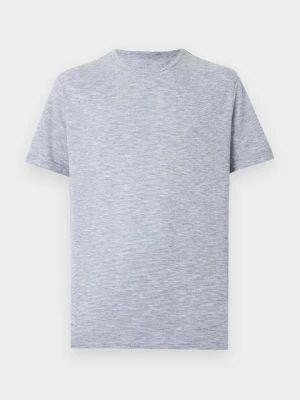 T-shirt z nadrukiem Pier One By Zalando szary