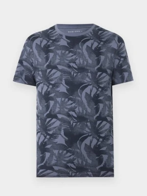 T-shirt z nadrukiem Pier One By Zalando granatowy
