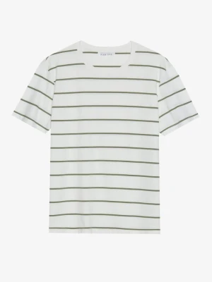 T-shirt z nadrukiem Pier One mleczny