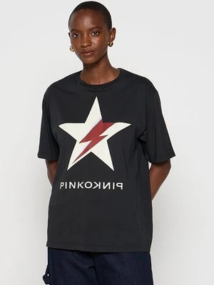 T-shirt z nadrukiem pinko