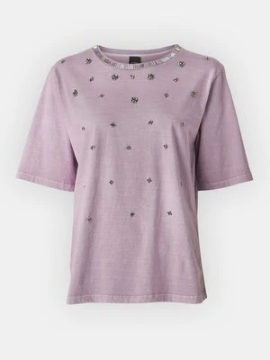 T-shirt z nadrukiem pinko