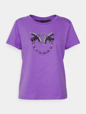 T-shirt z nadrukiem pinko