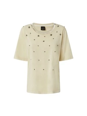 T-shirt z nadrukiem pinko