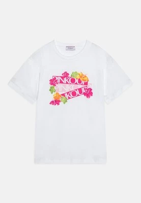 T-shirt z nadrukiem Pinko Up