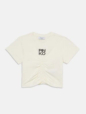 T-shirt z nadrukiem Pinko Up