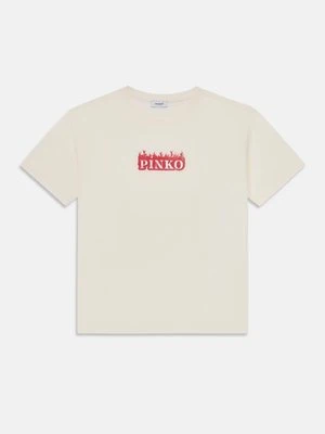 T-shirt z nadrukiem Pinko Up