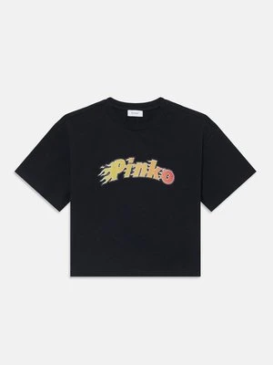 T-shirt z nadrukiem Pinko Up