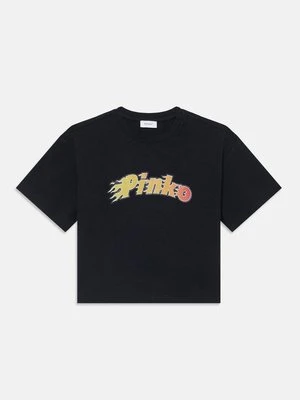 T-shirt z nadrukiem Pinko Up
