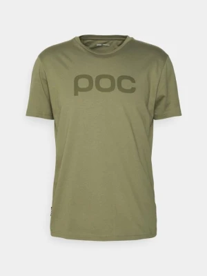 T-shirt z nadrukiem POC zielony