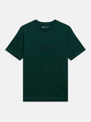 T-shirt z nadrukiem POC zielony