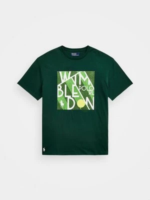 Zdjęcie produktu T-shirt z nadrukiem Polo Ralph Lauren ciemnozielony