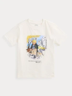 T-shirt z nadrukiem Polo Ralph Lauren