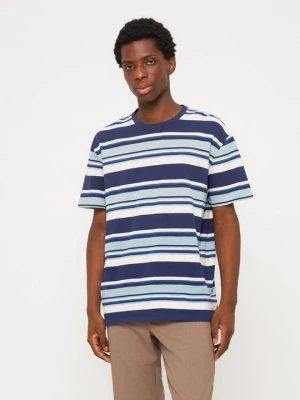 T-shirt z nadrukiem Polo Ralph Lauren ciemnoniebieski