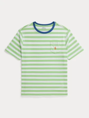 T-shirt z nadrukiem Polo Ralph Lauren zielony