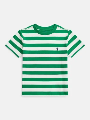 T-shirt z nadrukiem Polo Ralph Lauren zielony
