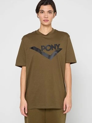 T-shirt z nadrukiem Pony