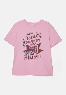 T-shirt z nadrukiem PS Paul Smith