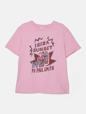 T-shirt z nadrukiem PS Paul Smith